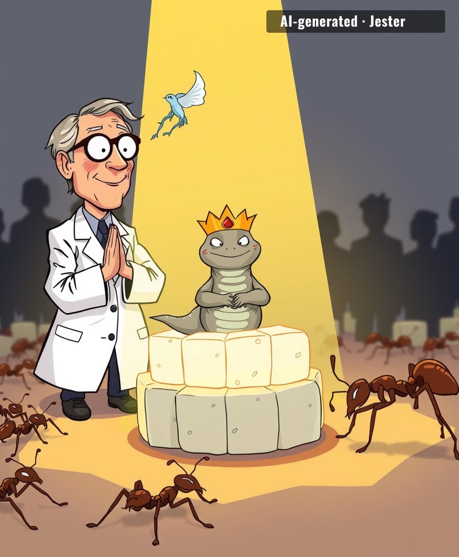 The parasite offers ants eternal life — all it costs is their free will, their snacks, and having to convince every other ant to join the cult.