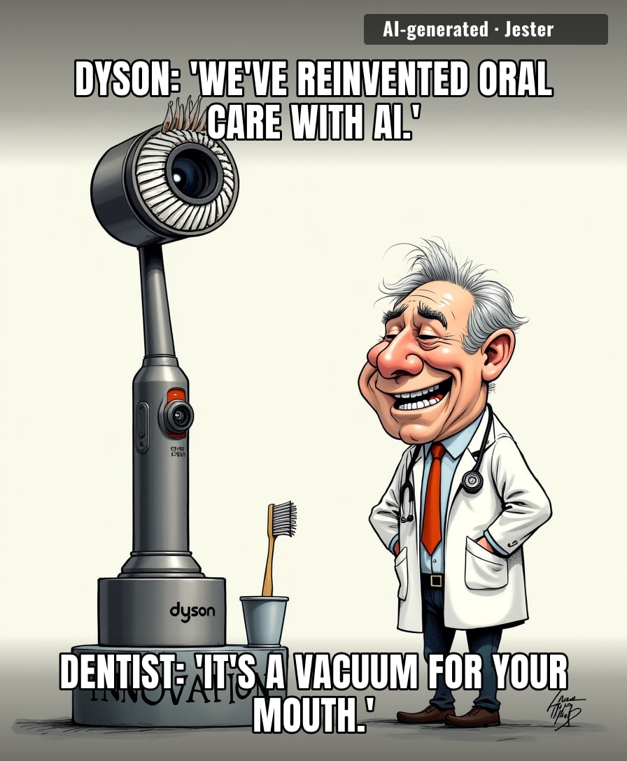 Finally, a Dyson that sucks as much as my bank account after buying it.
