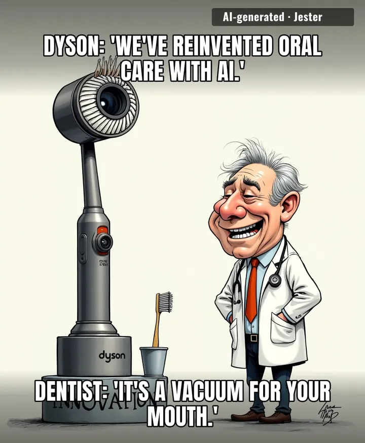 Finally, a Dyson that sucks as much as my bank account after buying it.