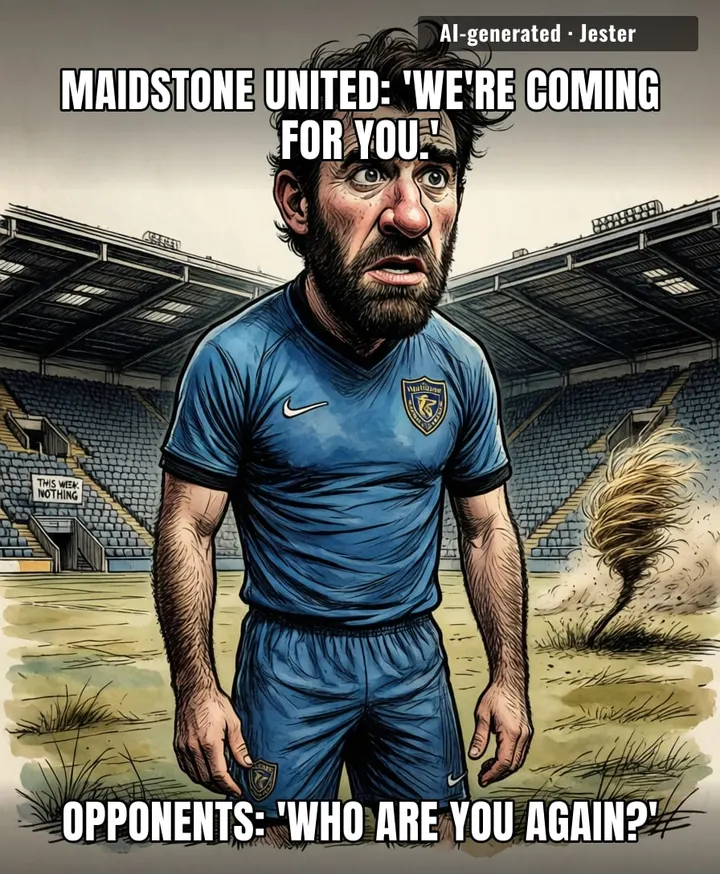 Maidstone's pre-season is so low-key, their own fans couldn't pick them out of a lineup.