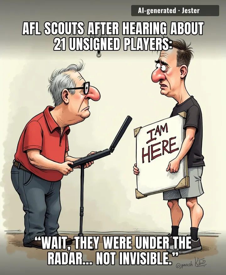 21 players 'under the radar' is code for 'our talent ID department uses a broken compass.'