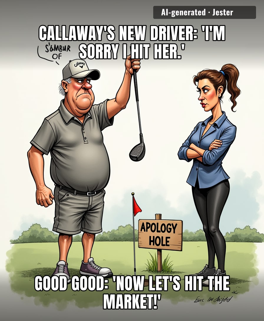 The only thing less forgiving than their new driver is their PR team's apology.