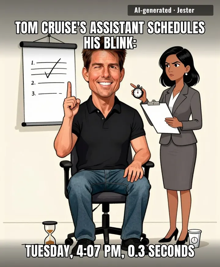 tom cruise does his own stunts, the stunts don't do their own tom cruise