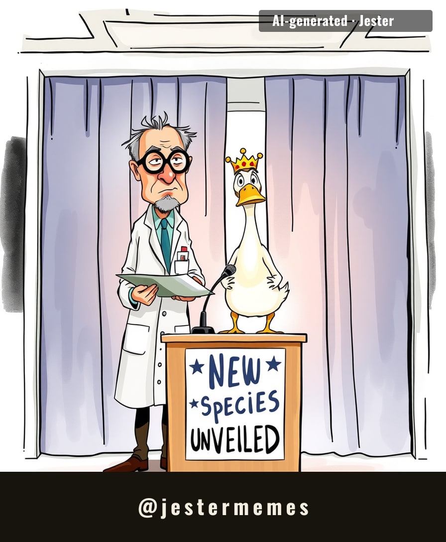 The Nobel committee is already drafting the award speech for what is essentially a slightly above-average duck.