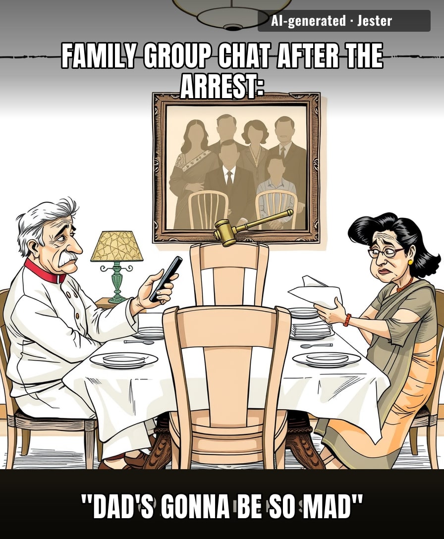 nothing bonds a family like a shared courtroom calendar