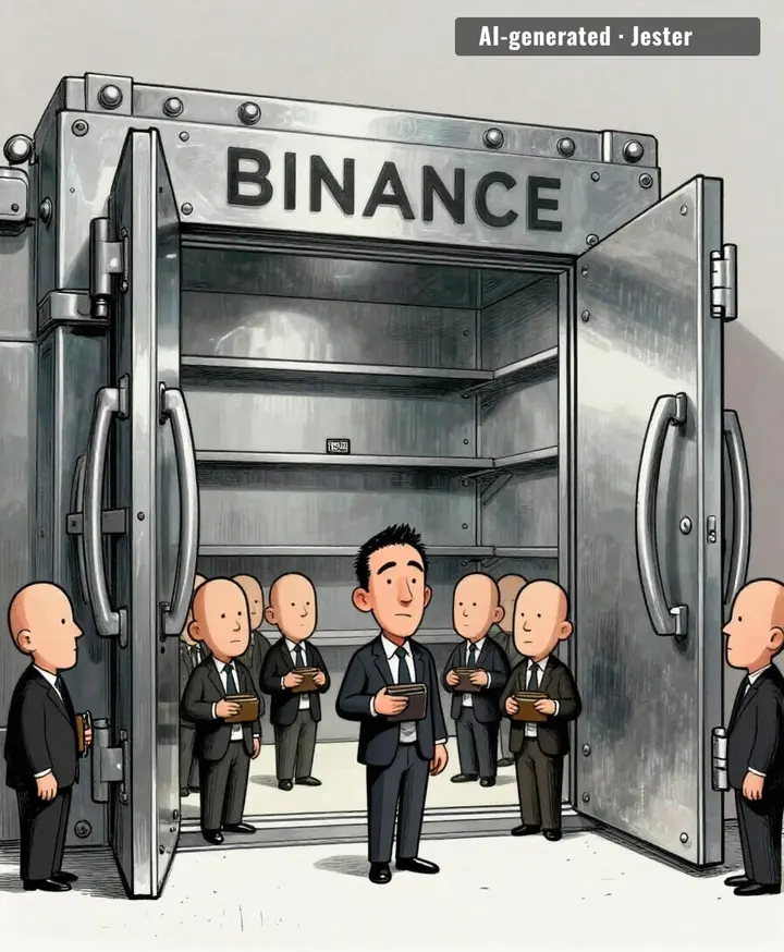 the safest place for your crypto is the part of it that's already gone.