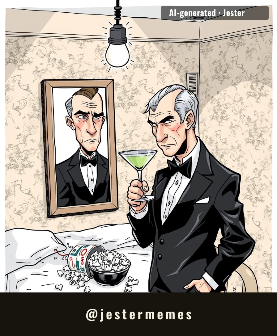 When your boss says 'we'll decide by Friday' and you start rehearsing your 'Bond, James Bond' in the mirror.