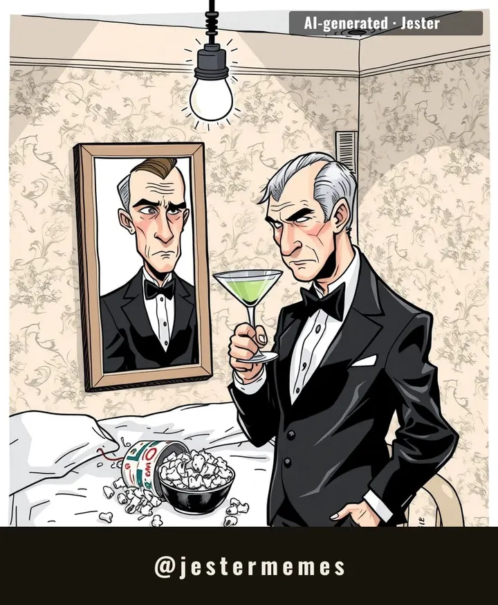 When your boss says 'we'll decide by Friday' and you start rehearsing your 'Bond, James Bond' in the mirror.