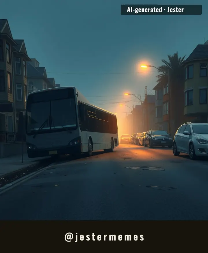 A stolen bus turned into a weapon on an ordinary street — and a community is left to count the damage.
