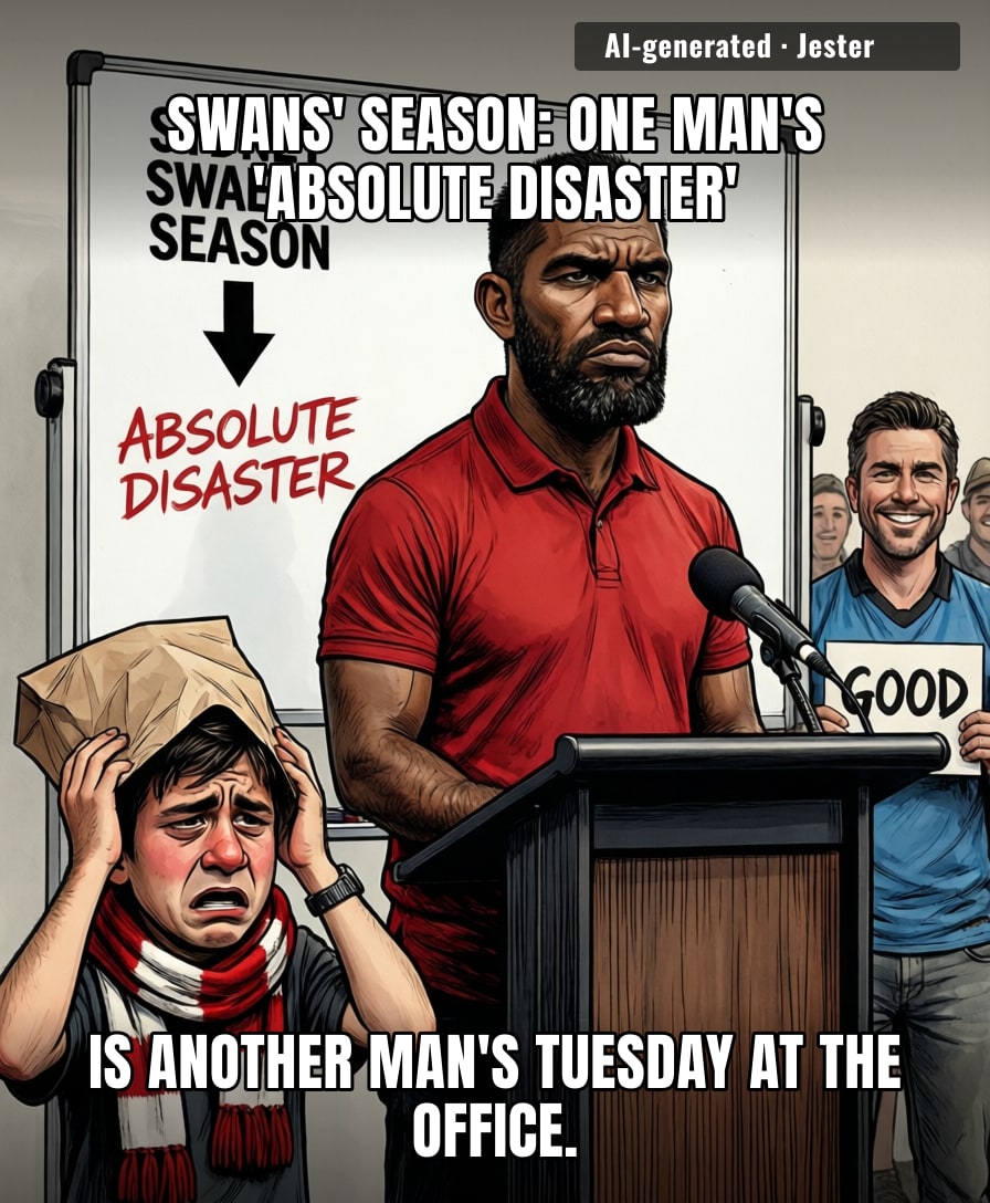 Buddy called it an absolute disaster, which is generous — my fantasy team has been an existential crisis since round three.