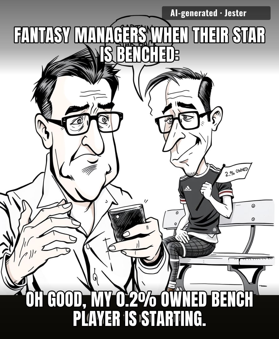 Matchweek 3: where your fantasy captain gets a surprise rest and your bench suddenly looks like the Avengers.