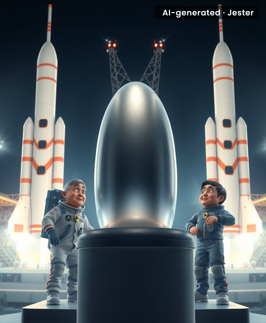 Somehow, Elon Musk's ego isn't the most fragile part of space travel.