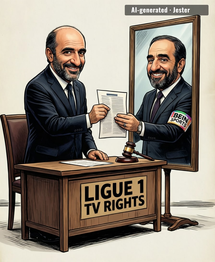 and the 2027 TV deal goes to... Nasser, with a modest finder's fee to Nasser.