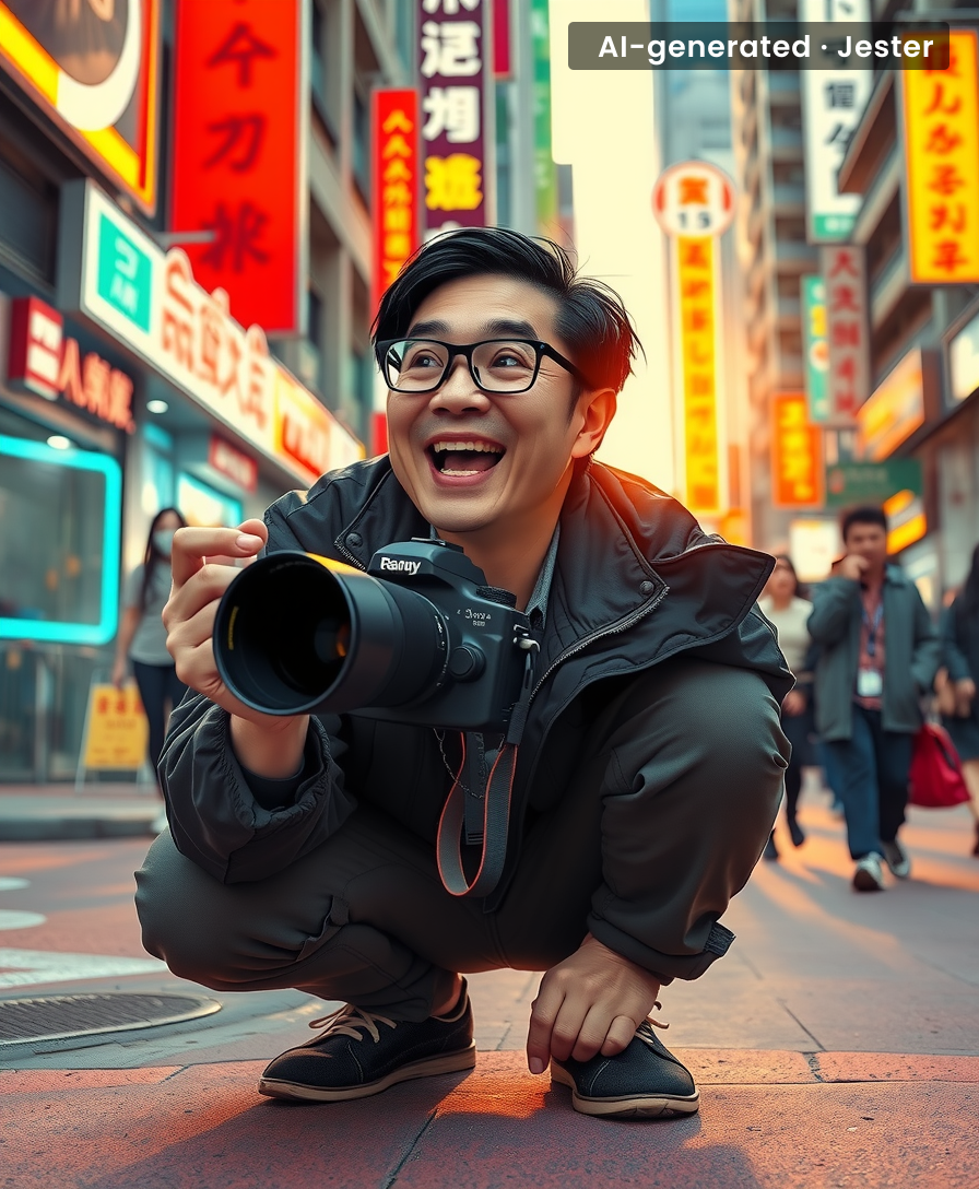 Edas Wong's superpower is having the patience of a surveillance camera and the humor of a court jester.