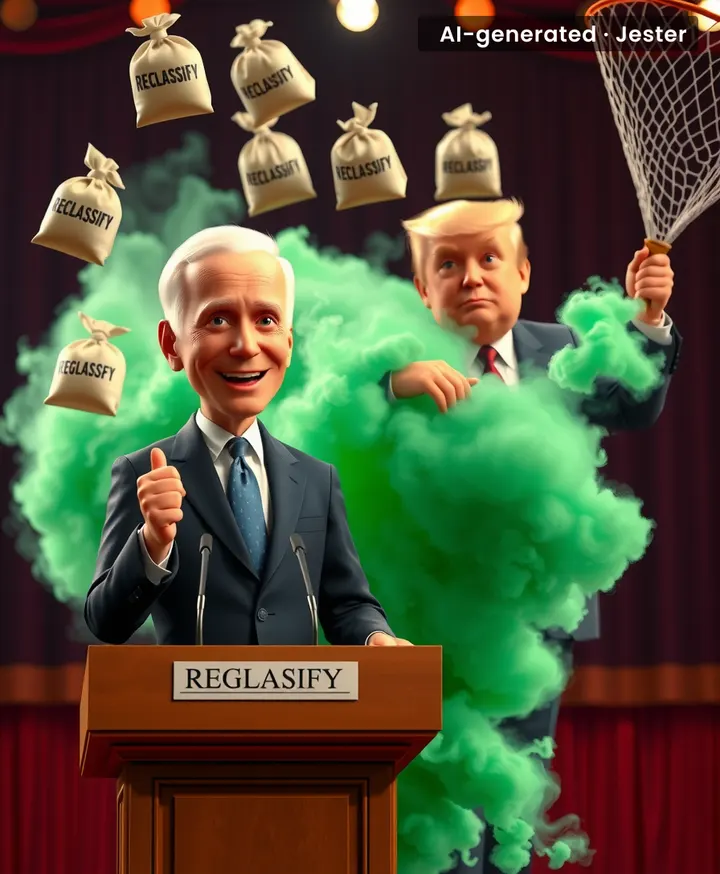 Finally, a bipartisan agreement: everyone wants to get high.