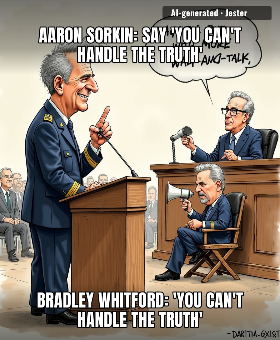 Bradley Whitford's been rehearsing for this role since 1999 — it's called The West Wing.