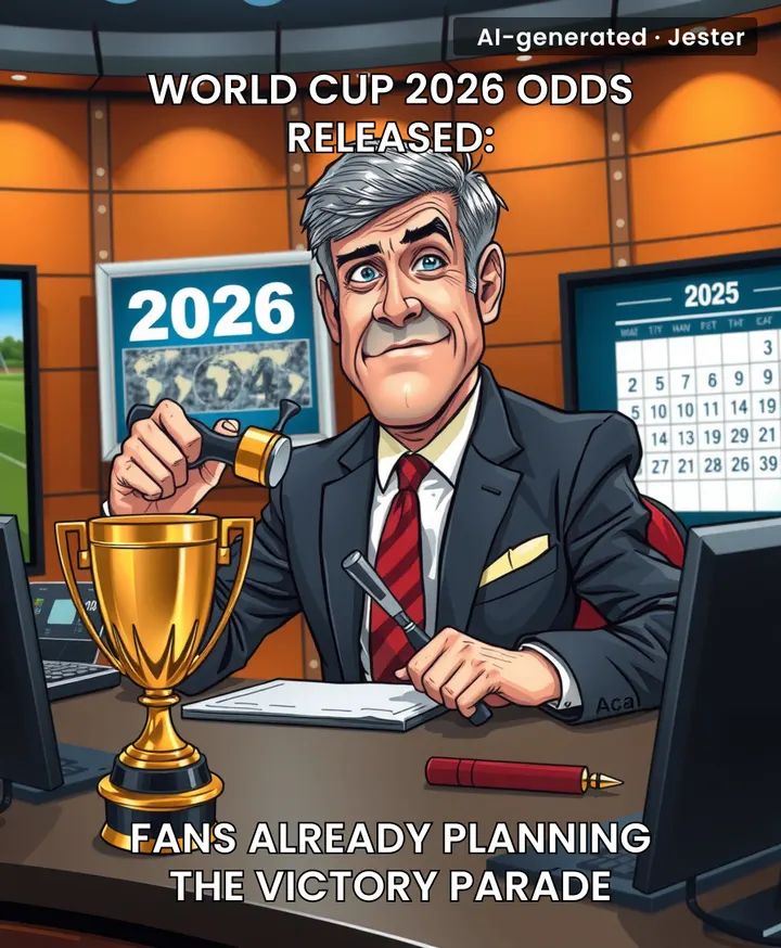 The only thing more confident than a World Cup 2026 bracket is the fan who already picked his crying spot.