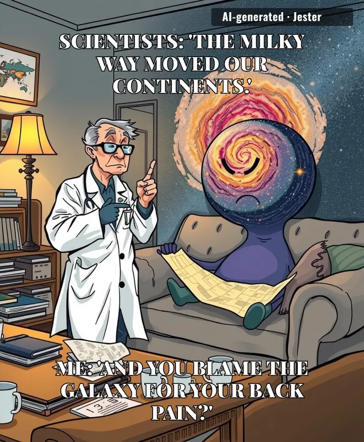 The universe's ultimate gaslight: 'It wasn't me, it was the Milky Way.'