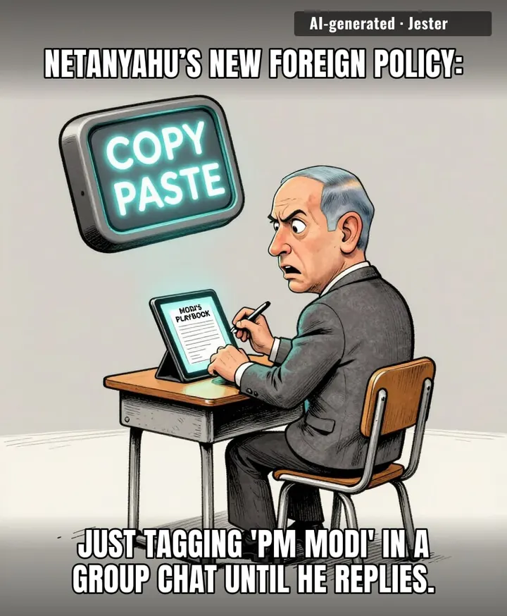a copy of a copy: the political equivalent of a deep-fried jpeg