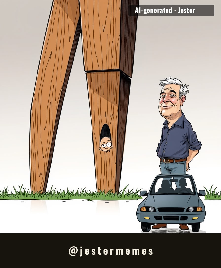 Buyer must be willing to explain to houseguests that the giant peg is load-bearing, and to the council that it isn't.