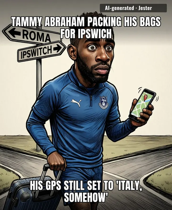 Tammy Abraham's career is now a game of musical chairs where the music stopped and the chair is in Suffolk.