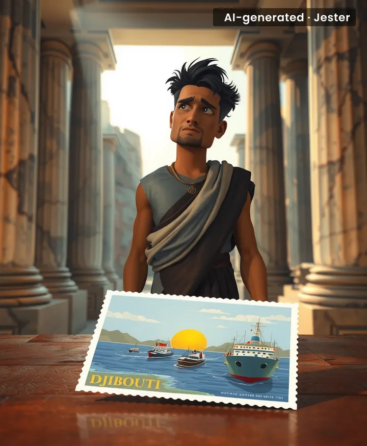 Someone's getting a postcard of their friend succeeding while they're busy staring into the abyss.