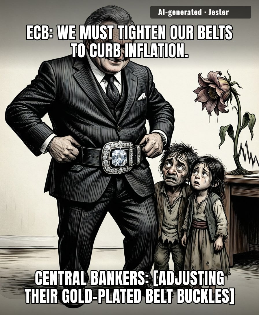 The bank is finally fighting the cost-of-living crisis by making sure the people who cause it can afford to be comfortable while they do it.