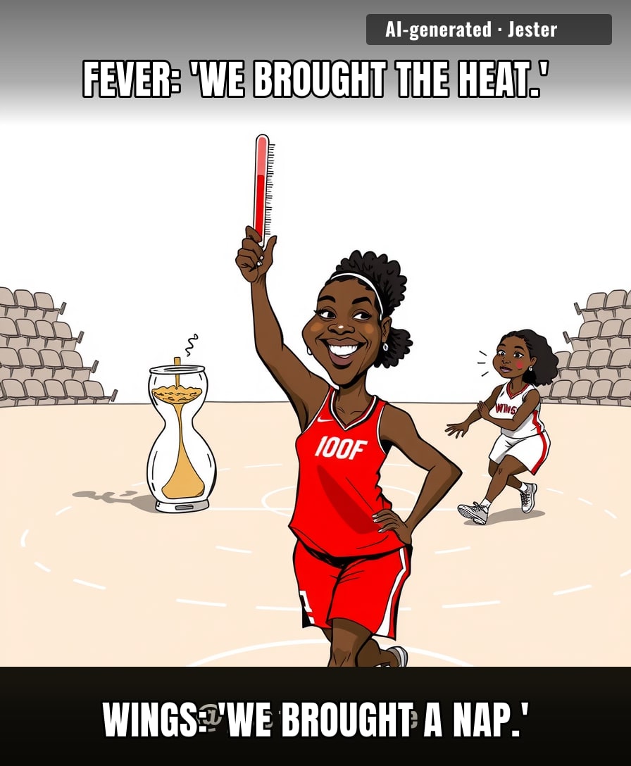 The Fever didn't just win, they made the Wings look like they were running a relay in flip-flops.