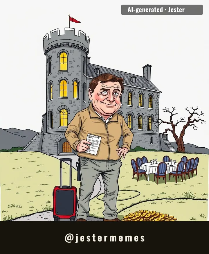 name a single person who wouldn't sell their own mother for a turret and a gift shop.