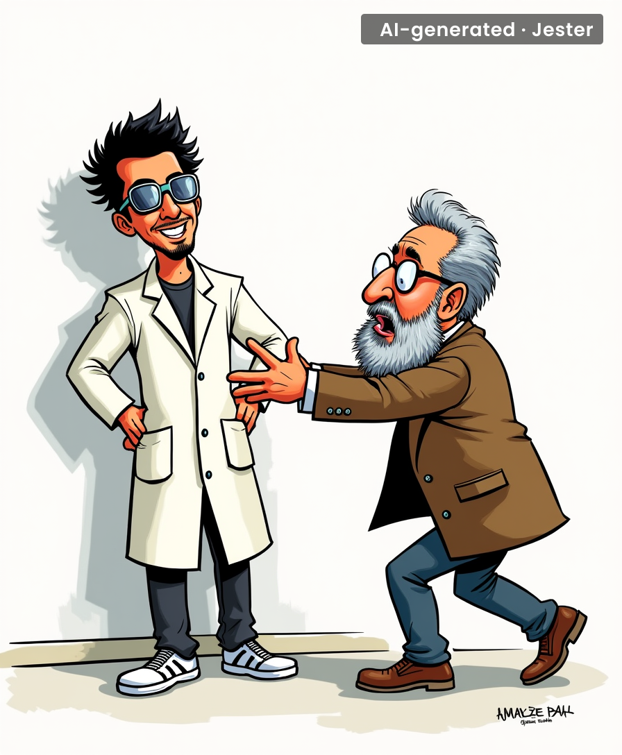 When your fictional counterpart outshines you, you either embrace it or clarify forever.