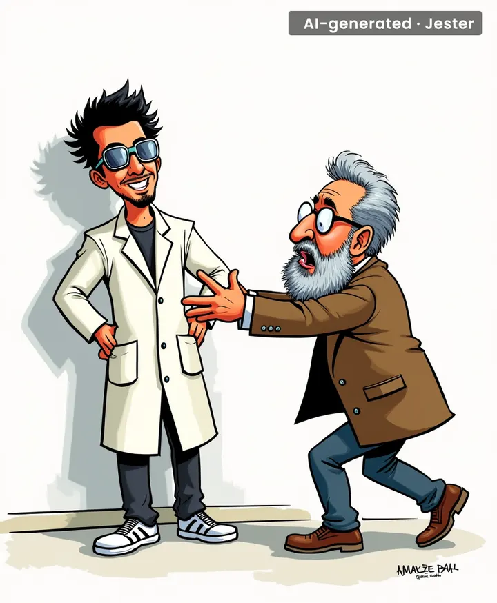When your fictional counterpart outshines you, you either embrace it or clarify forever.