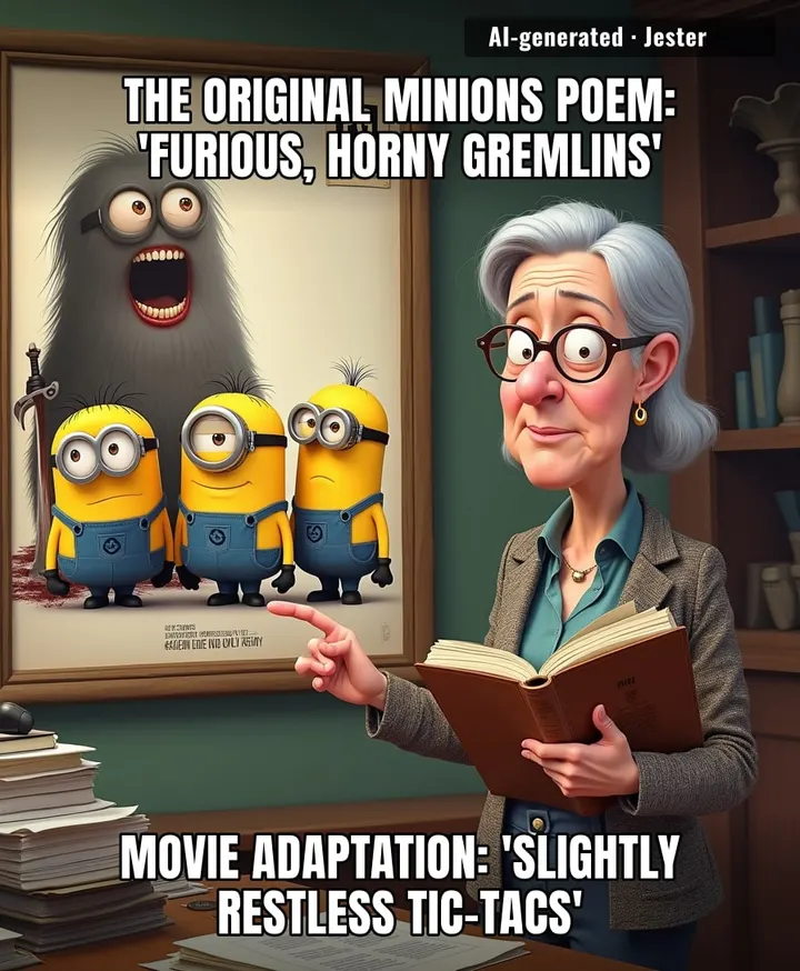 Finally, a thing the Onion can't out-satire: scholarly complaints that Minions aren't horny enough.