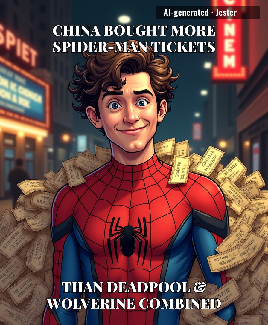 China's pre-sales for Spider-Man are so high, even Peter Parker's landlord is finally smiling.