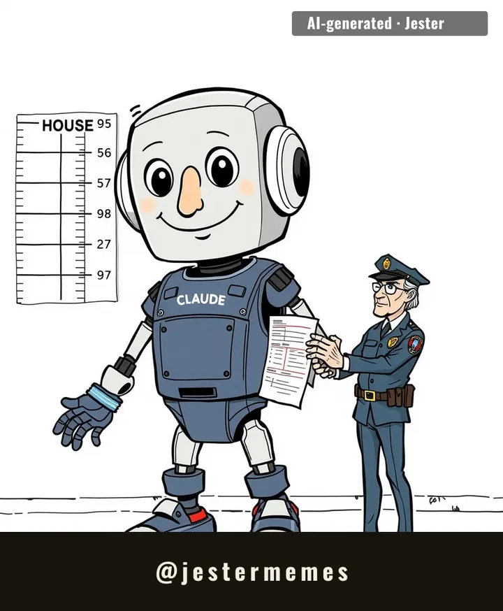 constitutional AI, fifth amendment: you have the right to remain silent, but Claude already scraped it.