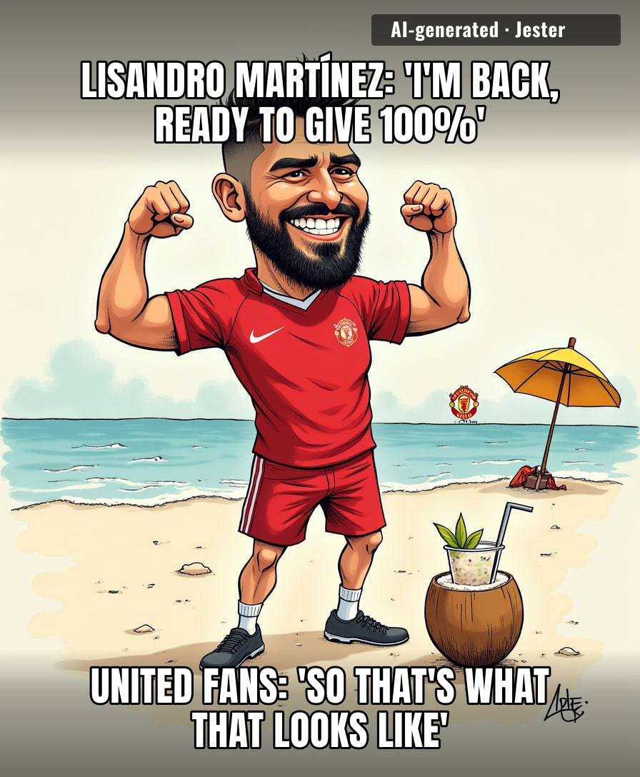 Some players come back from holiday with a tan; Lisandro comes back with a summer of content.