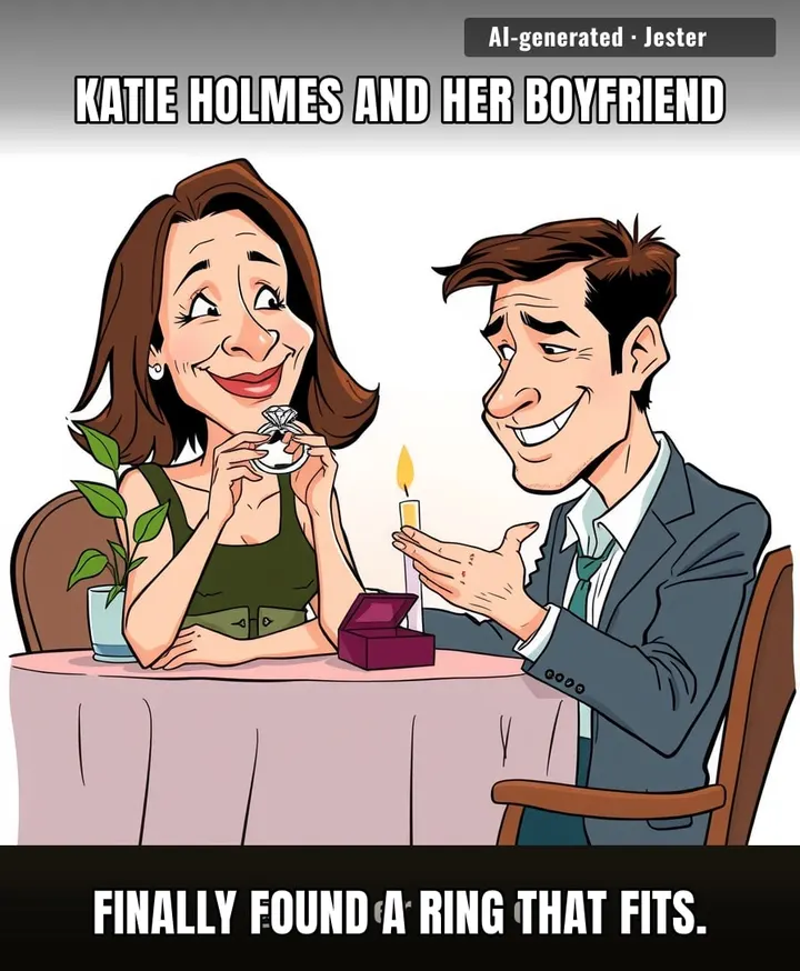 Nothing says 'serious relationship' like a 9-year age gap and a photographer who just happened to be there.