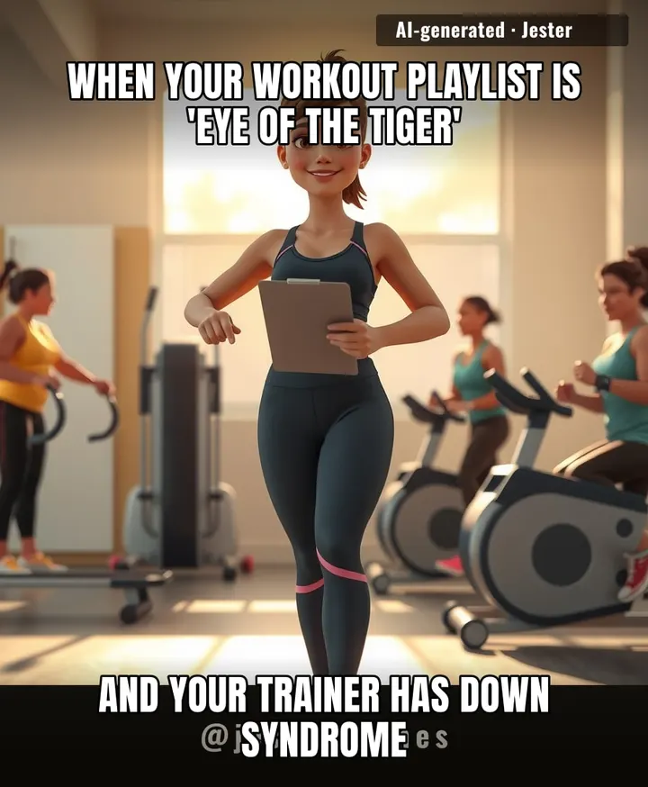 Who needs a personal trainer when you've got a 22-year-old with Down syndrome showing us all how it's done?