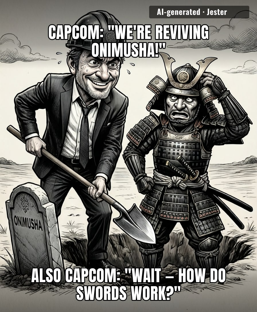 Capcom digging up Onimusha is like me finding my old gym bag — I remember loving it, but I have no idea what's inside.