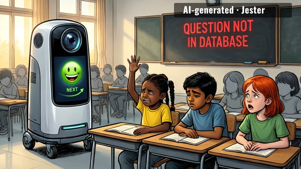 we automated the teaching but kept the part where nobody answers your question