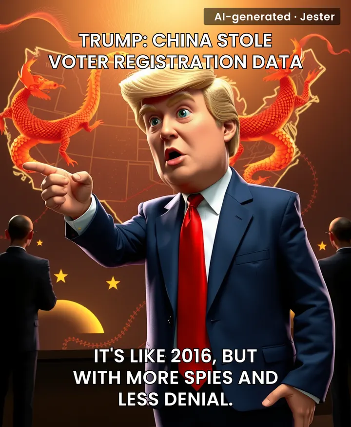 China's hacking skills are now just as legendary as Trump's inauguration crowd size.