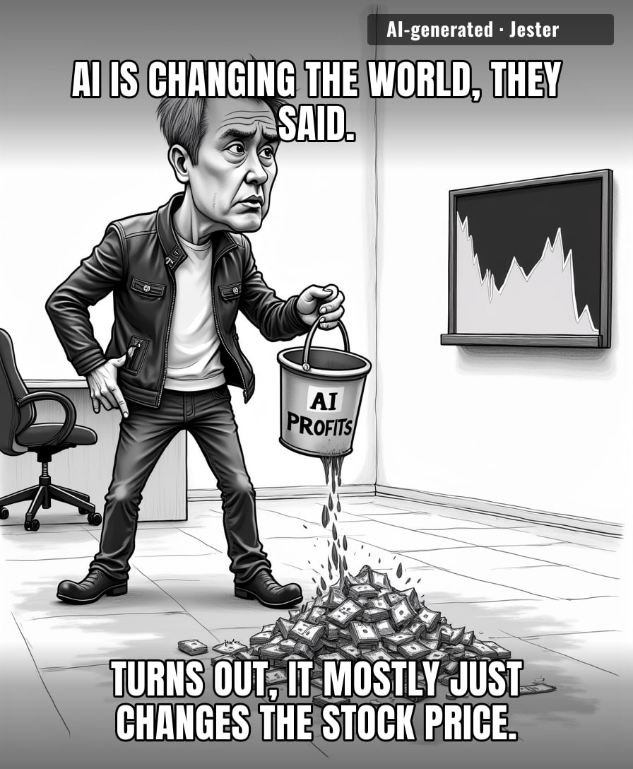 Nvidia is just a glorified casino where the house wins even when the chips are literally on fire.