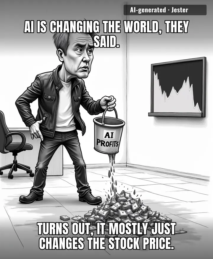 Nvidia is just a glorified casino where the house wins even when the chips are literally on fire.