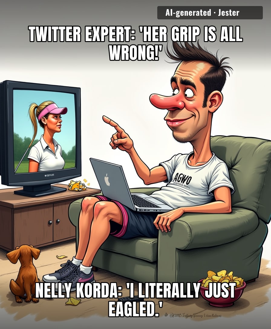 The real AIG Women's Open is happening in Twitter mentions — no experience required, just an opinion and bad WiFi.