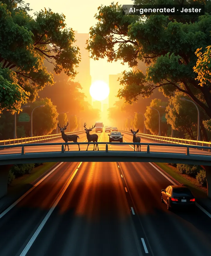 Finally, a bridge that brings everyone together: commuters and critters, without the collisions.