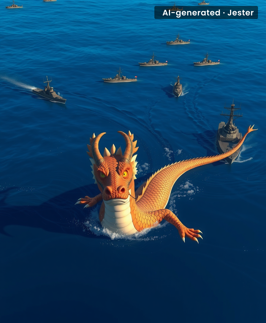 Fourteen nations are wagging their finger at China, which is currently enjoying a nice, calm swim in the South China Sea.