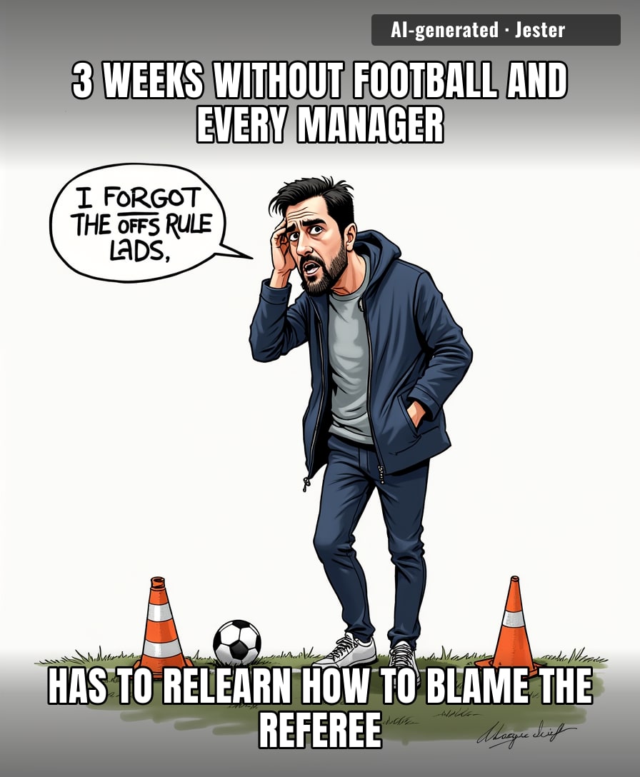A manager's real job is standing there looking like the break was someone else's fault.