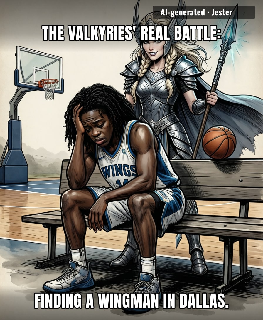 The Dallas Wings are the only team that makes Valhalla look like a step up.