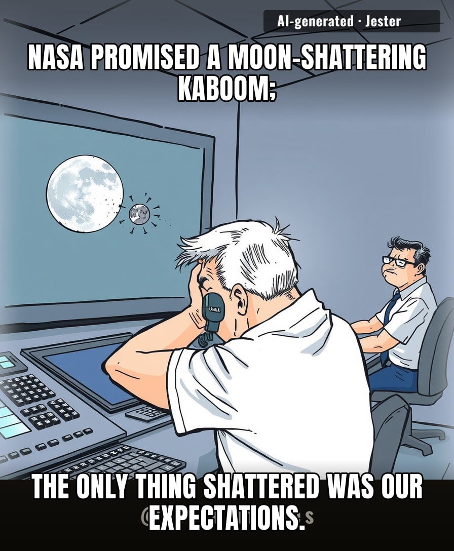 We've seen more kaboom from a kid stomping on a bubble wrap.