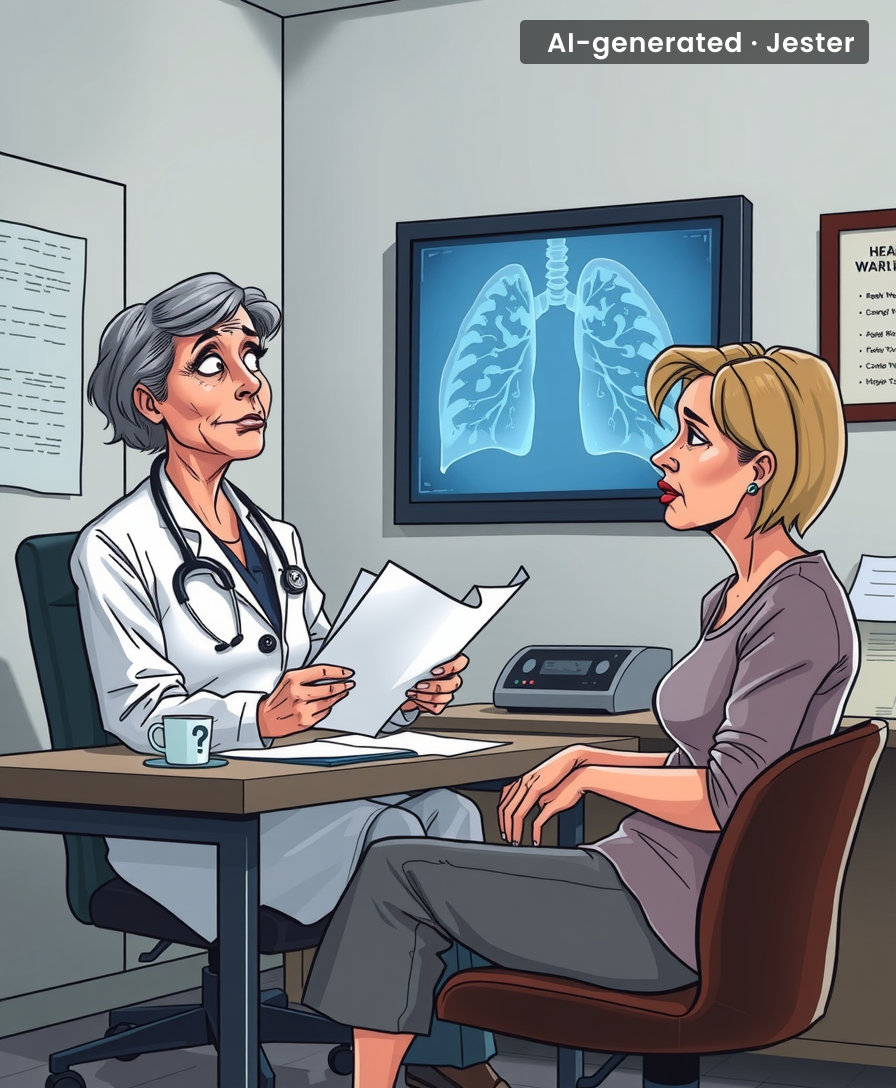 Medical textbooks having to rewrite 'Who Gets Lung Cancer' every year without ever adding a single cigarette.