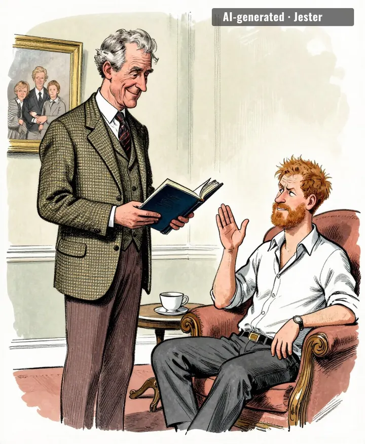Charles Spencer asking Harry's permission is like a guy asking if you mind him robbing your house.
